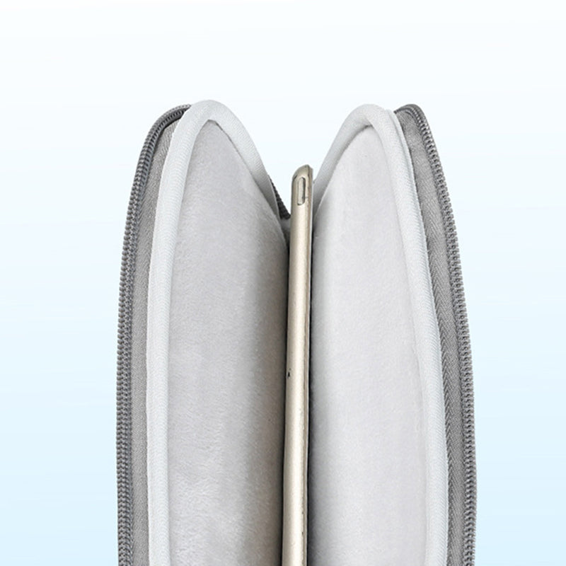 Waterproof Sleeve Bag for 10-inch Tablets Carrying Case Portable Anti-Scratch Bag with Pouch - Pink