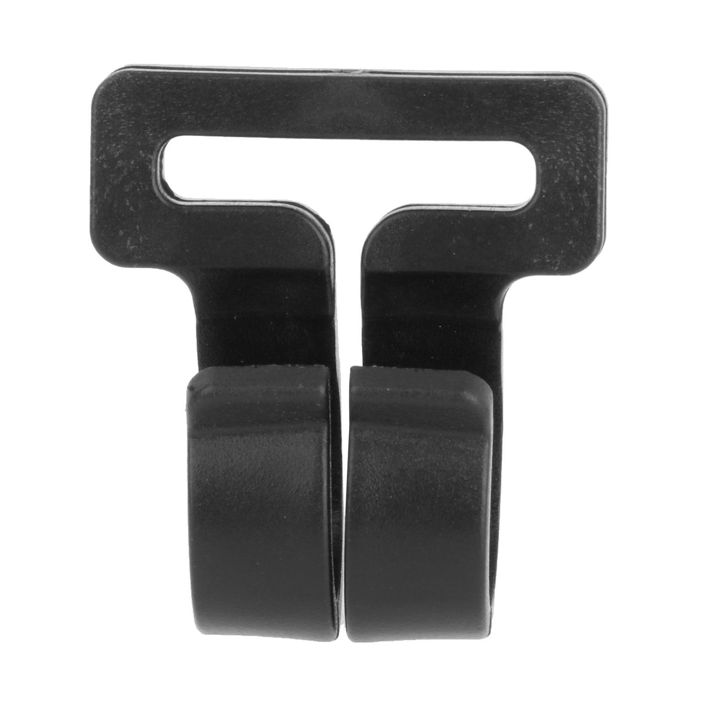 10x Camping Tent Pole Hook Awning Hooks Travel Nylon Set High Quality Black