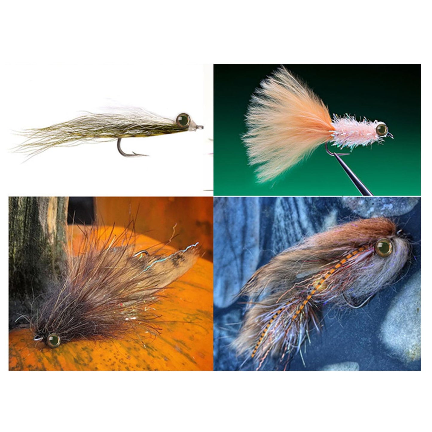 25Pc/lot 4D Fly Tying Beads Brass Dumbbell With Eyes Fly Tying Material 8mm