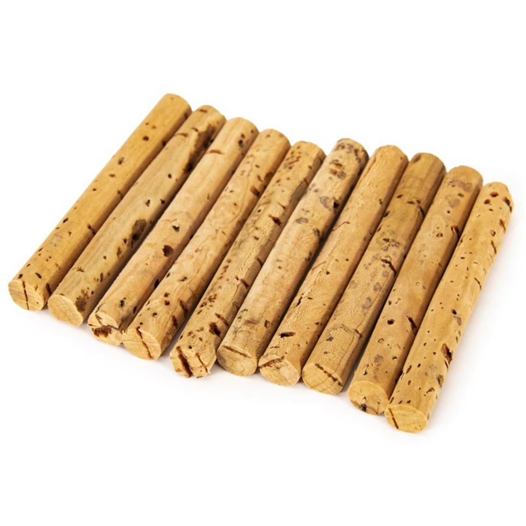 10x Super buoyant 6mm Cork sticks for oak ups and wafter Carp fishing baits