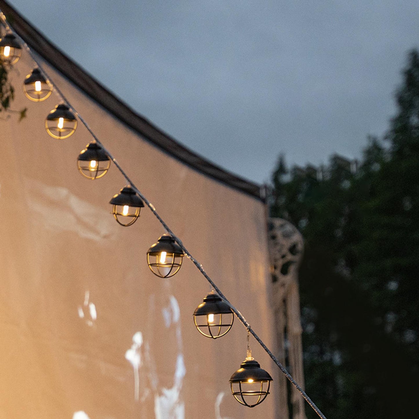 10 LED String Lights Outdoor Camping Battery Lights Room Decor Garden Hike