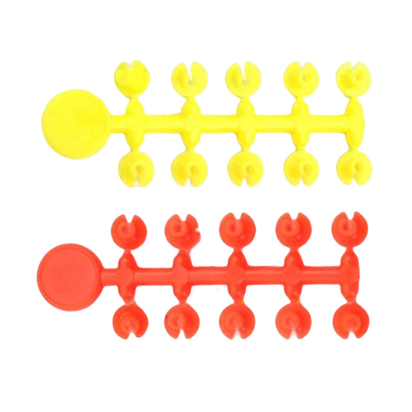 10 Pieces Carp Fishing Hair Stops Corn Boilies Stopper Hair Rig Stop Red