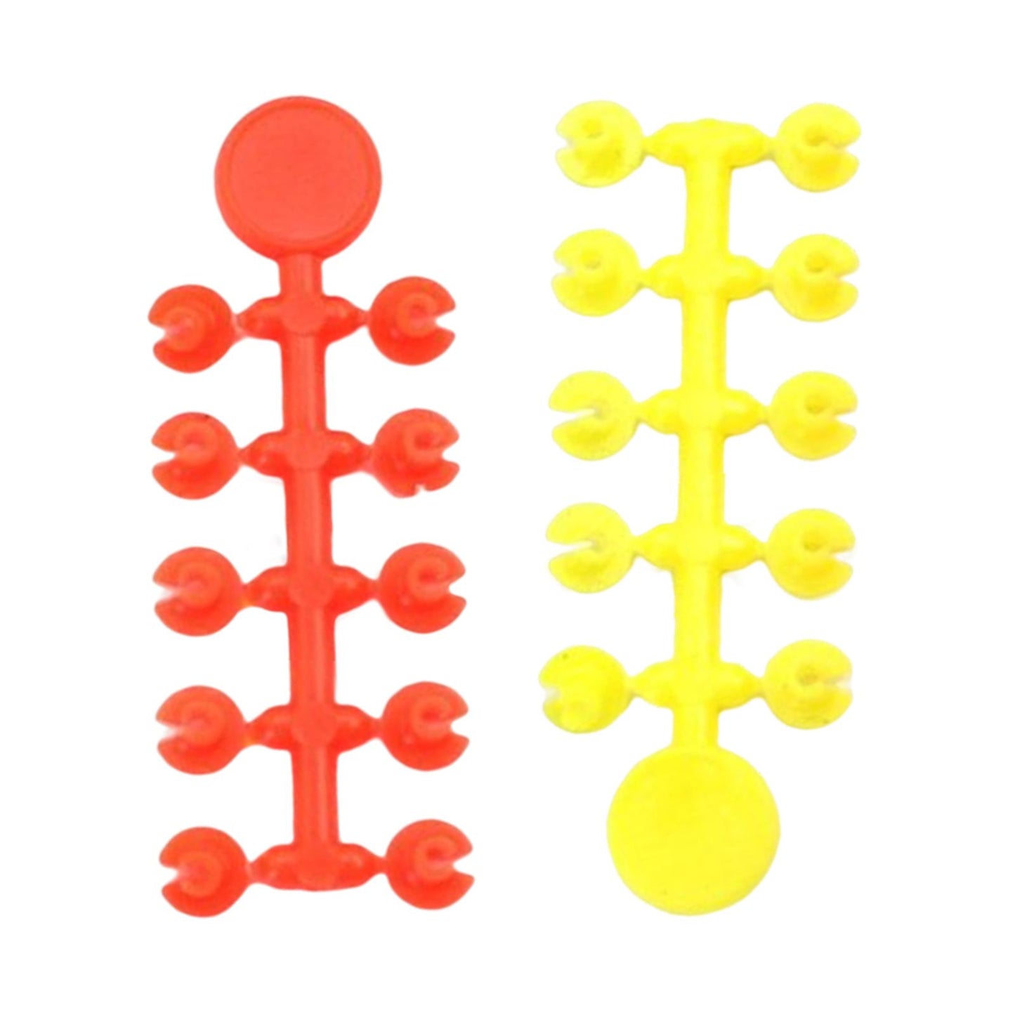 10 Pieces Carp Fishing Hair Stops Corn Boilies Stopper Hair Rig Stop Red