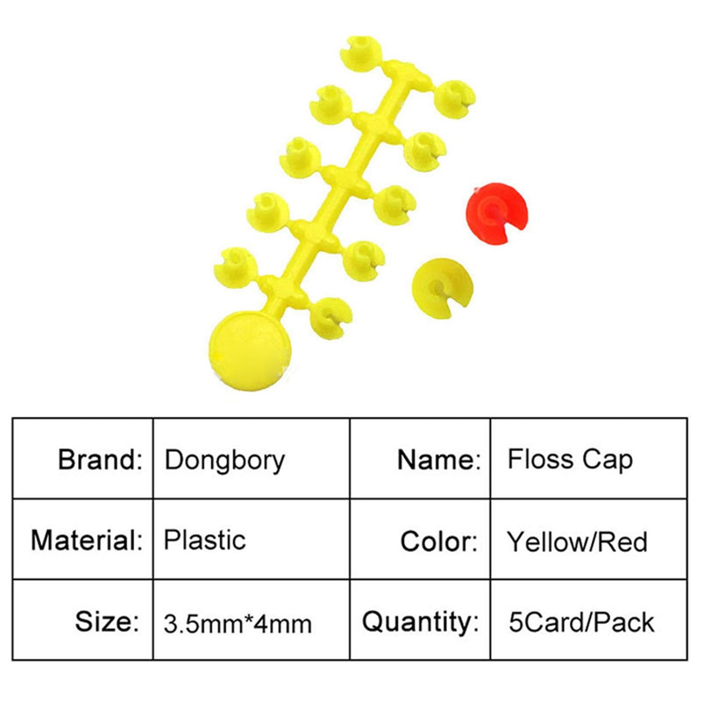 10 Pieces Carp Fishing Hair Stops Corn Boilies Stopper Hair Rig Stop Yellow