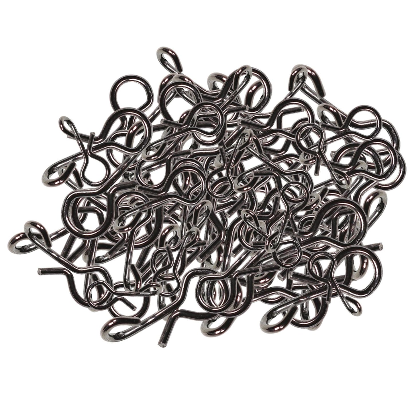 250x Quick Change Snap Fly Fishing Connect Clips/Hook for Hook Steel Lures