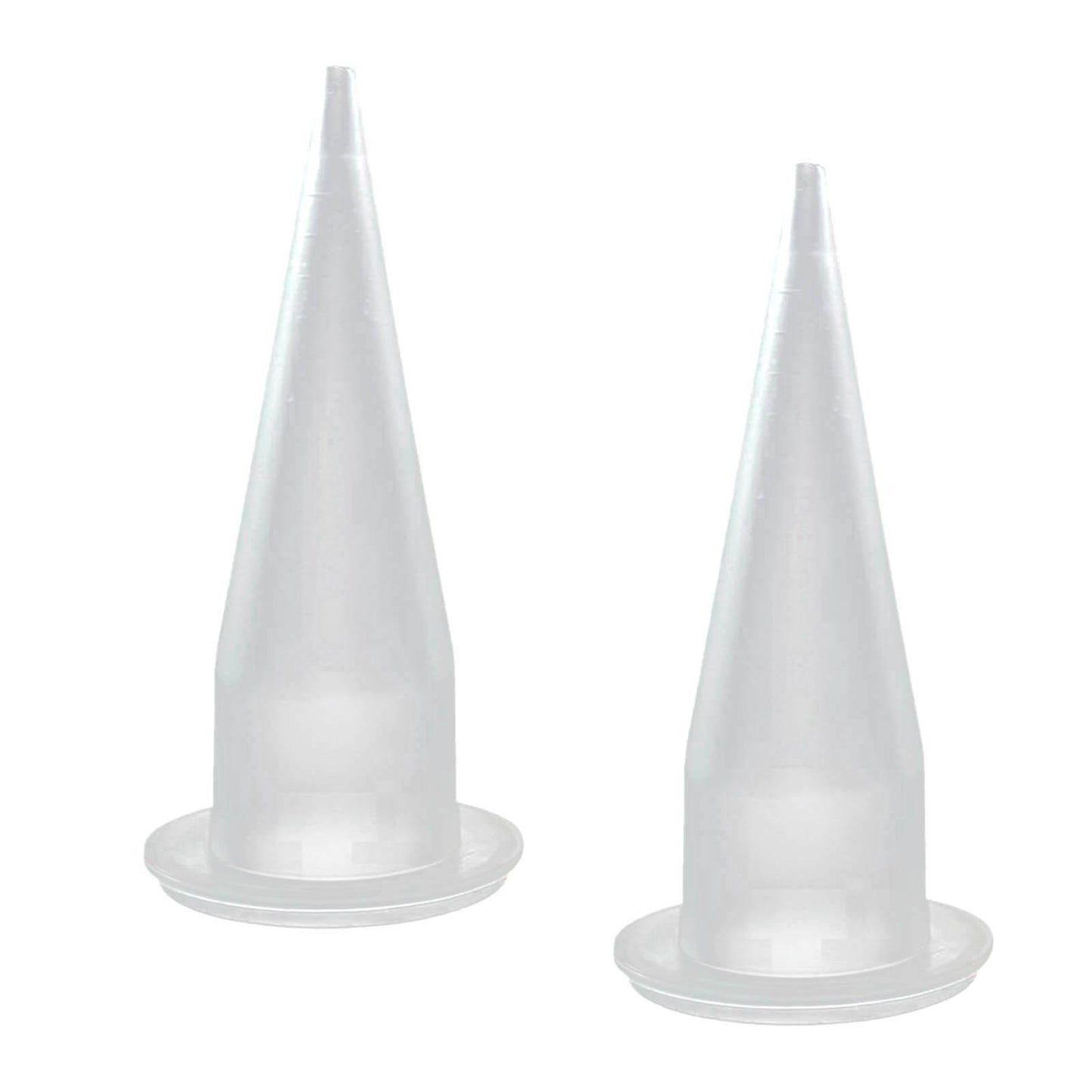 2 Piece Fishing Boilie Spare Nozzles Bait Making Accessories Clear