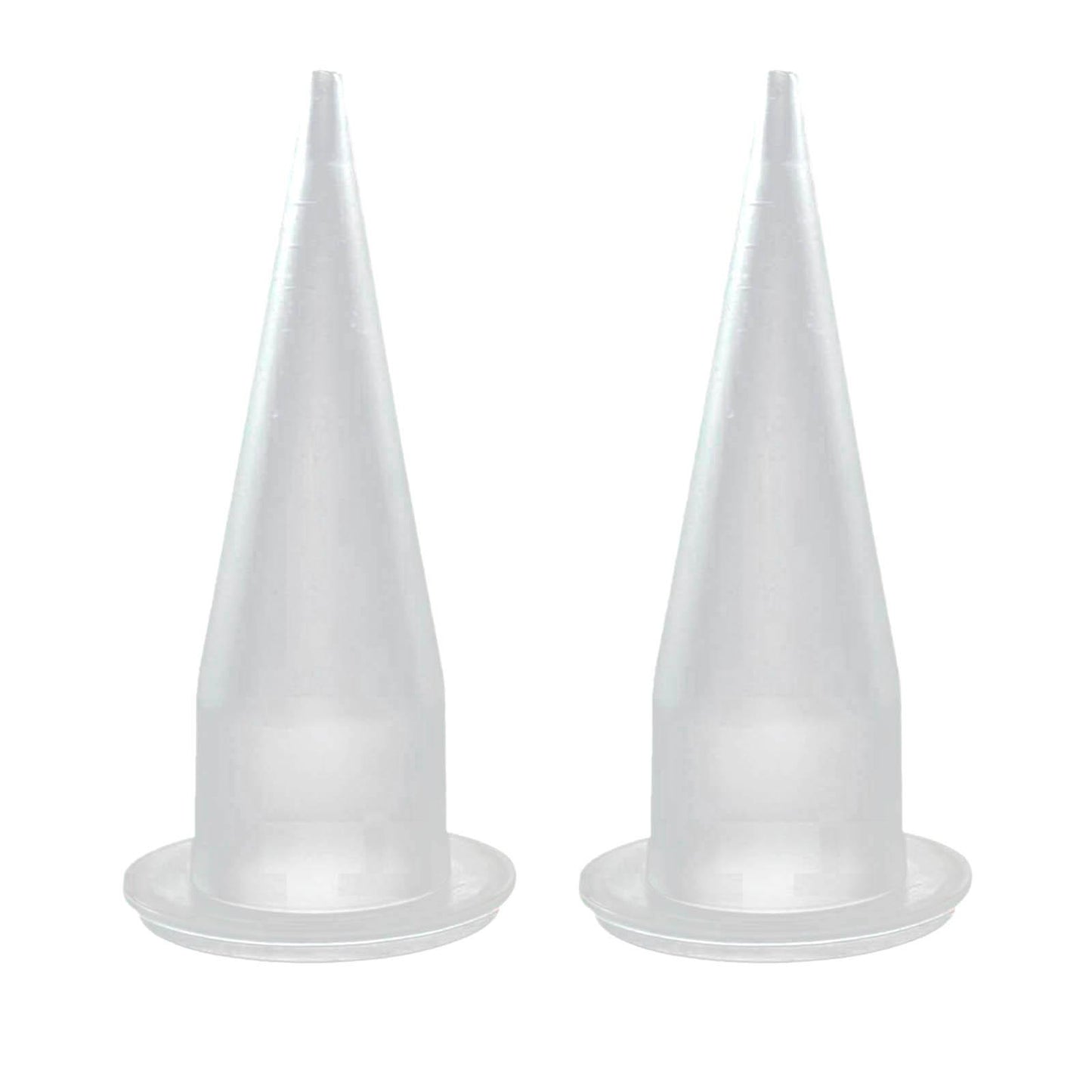 2 Piece Fishing Boilie Spare Nozzles Bait Making Accessories Clear