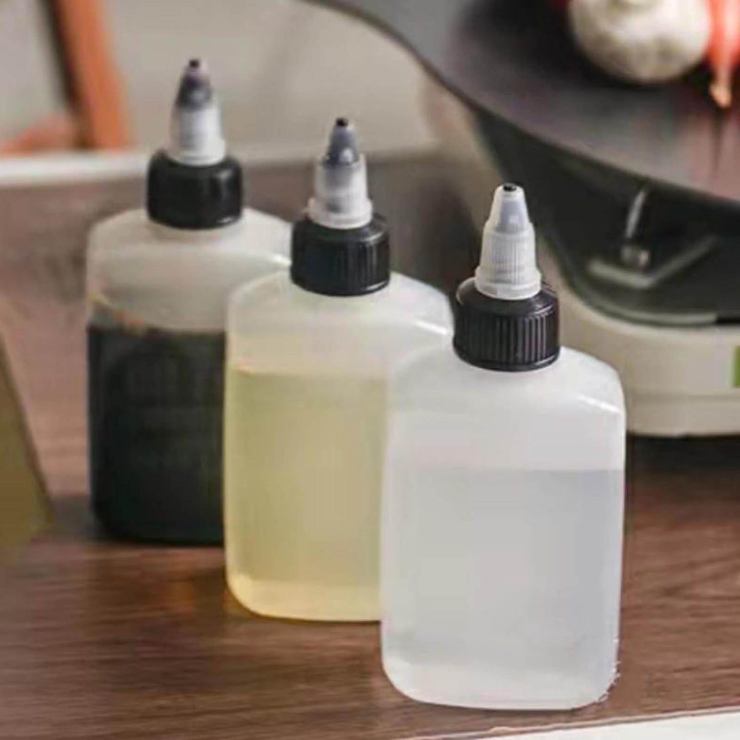 100ml Oil Bottle Sealed Leakproof Liquid Seasoning Bottle for BBQ Camping