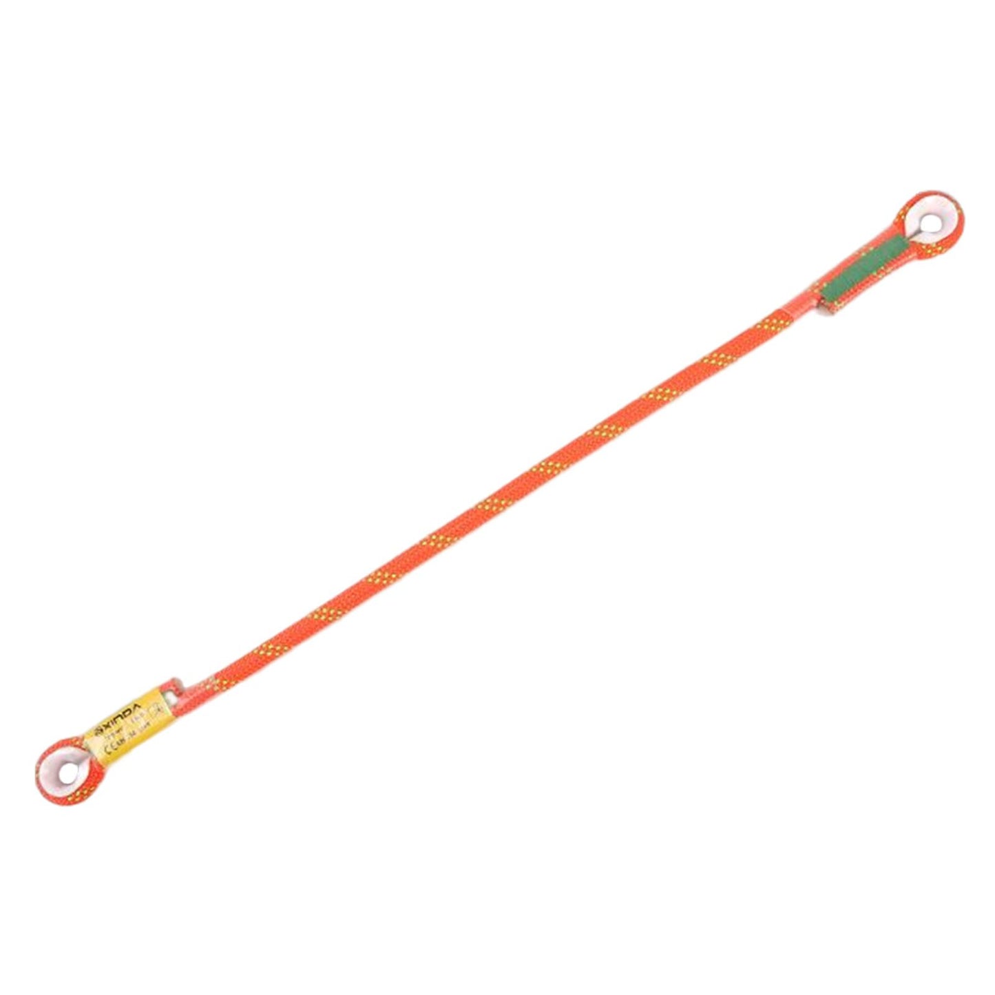 22kN Climbing Prusik Cord Soft Presewn Rope for Mountain Hiking Orange 120cm