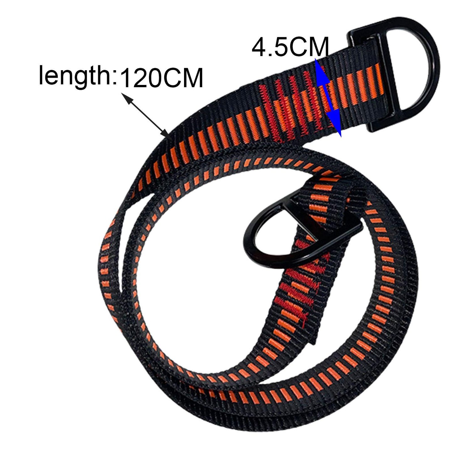 23kN Climbing Harness Belt Belt Sling Protective Safety Lanyard for Caving