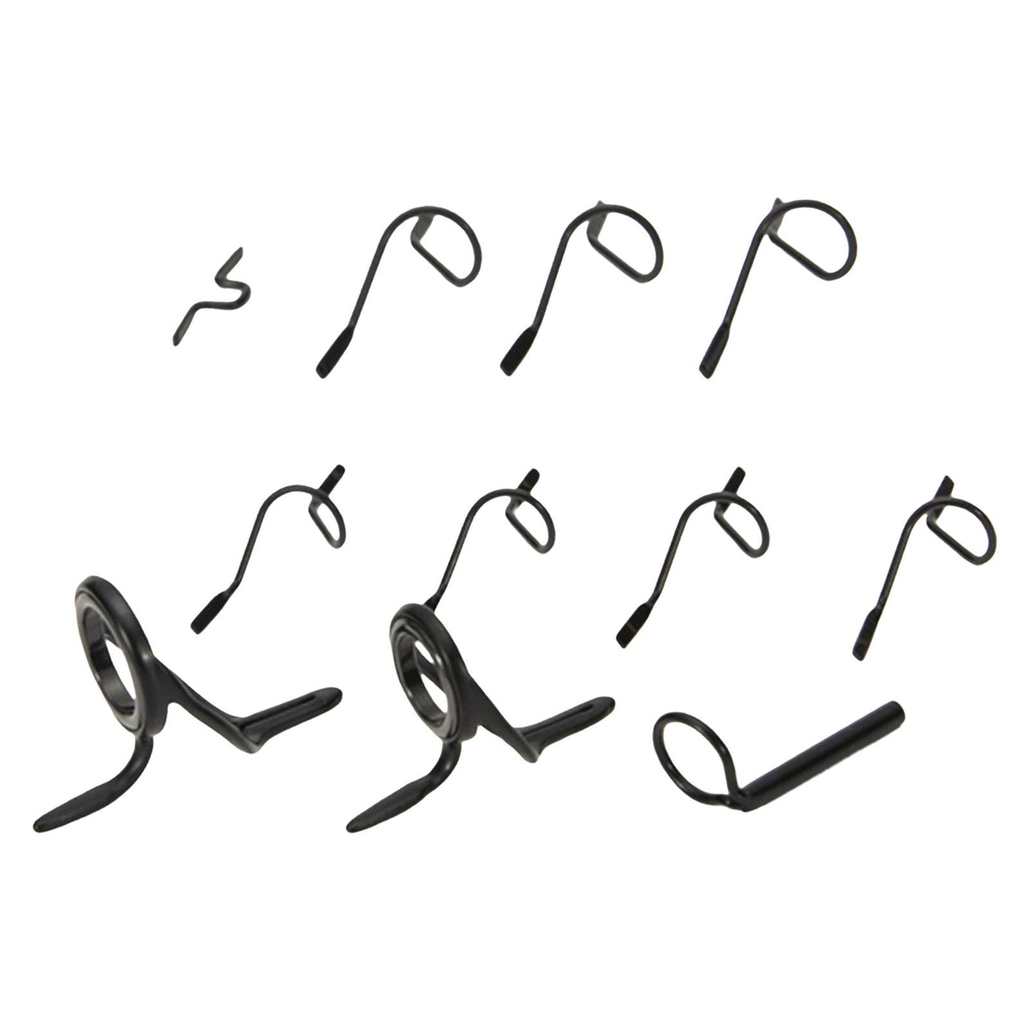 11x Stripper Snake Guides Tip-Top Kit 9ft 4WT to 11WT for Rod Building B