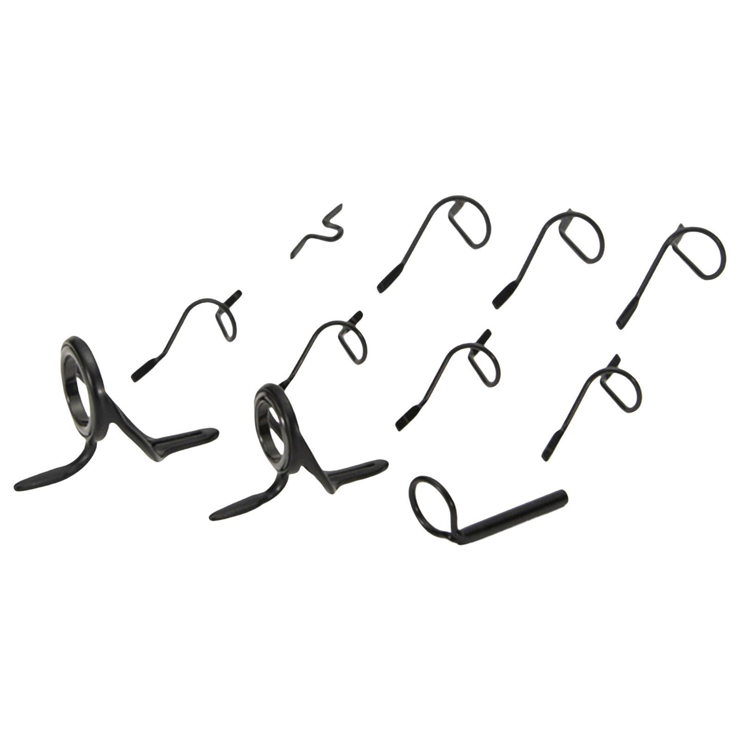 11x Stripper Snake Guides Tip-Top Kit 9ft 4WT to 11WT for Rod Building B