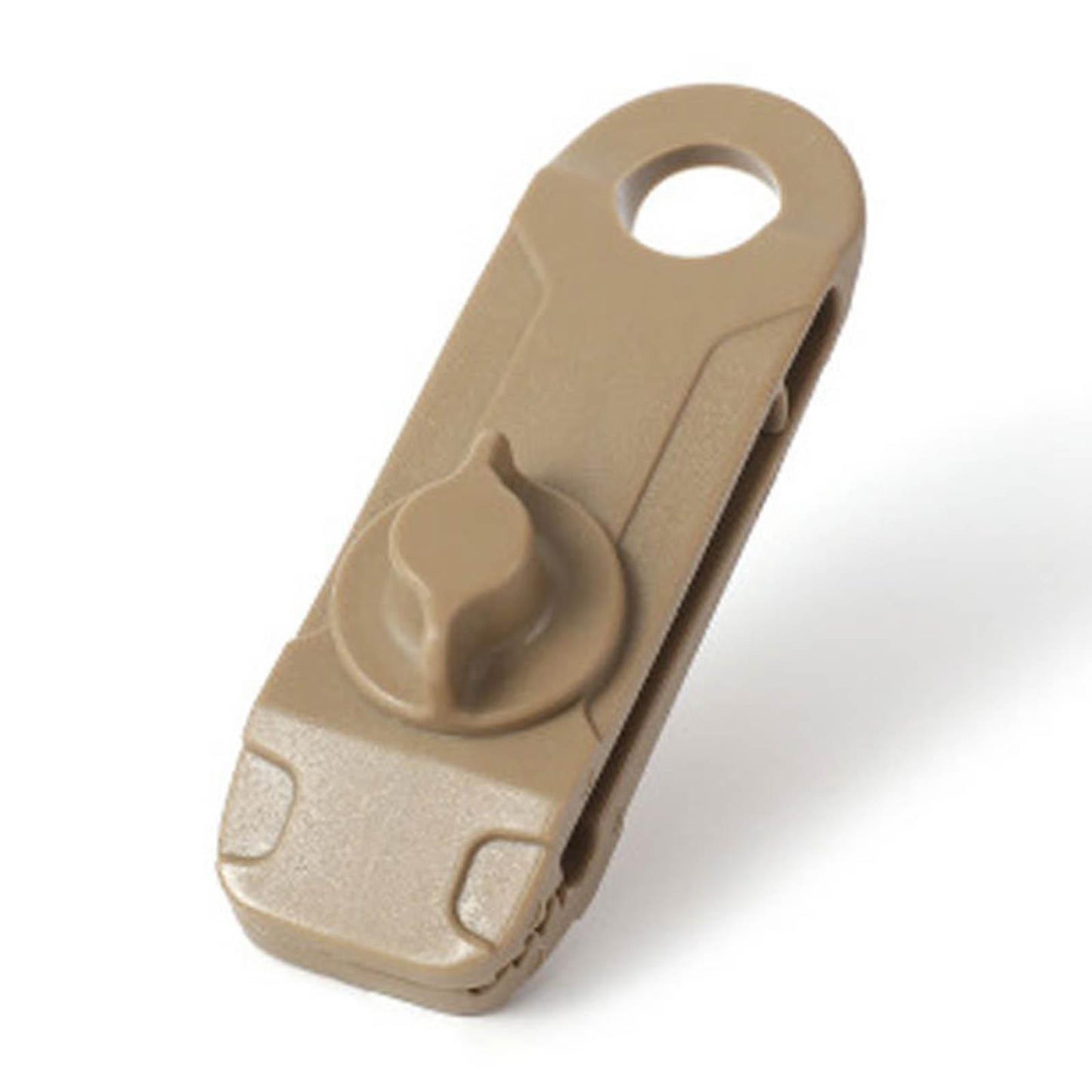 10Pcs Camping Tent Clamps Holder Tarp Clip Caravan Canopies Car Covers Khaki