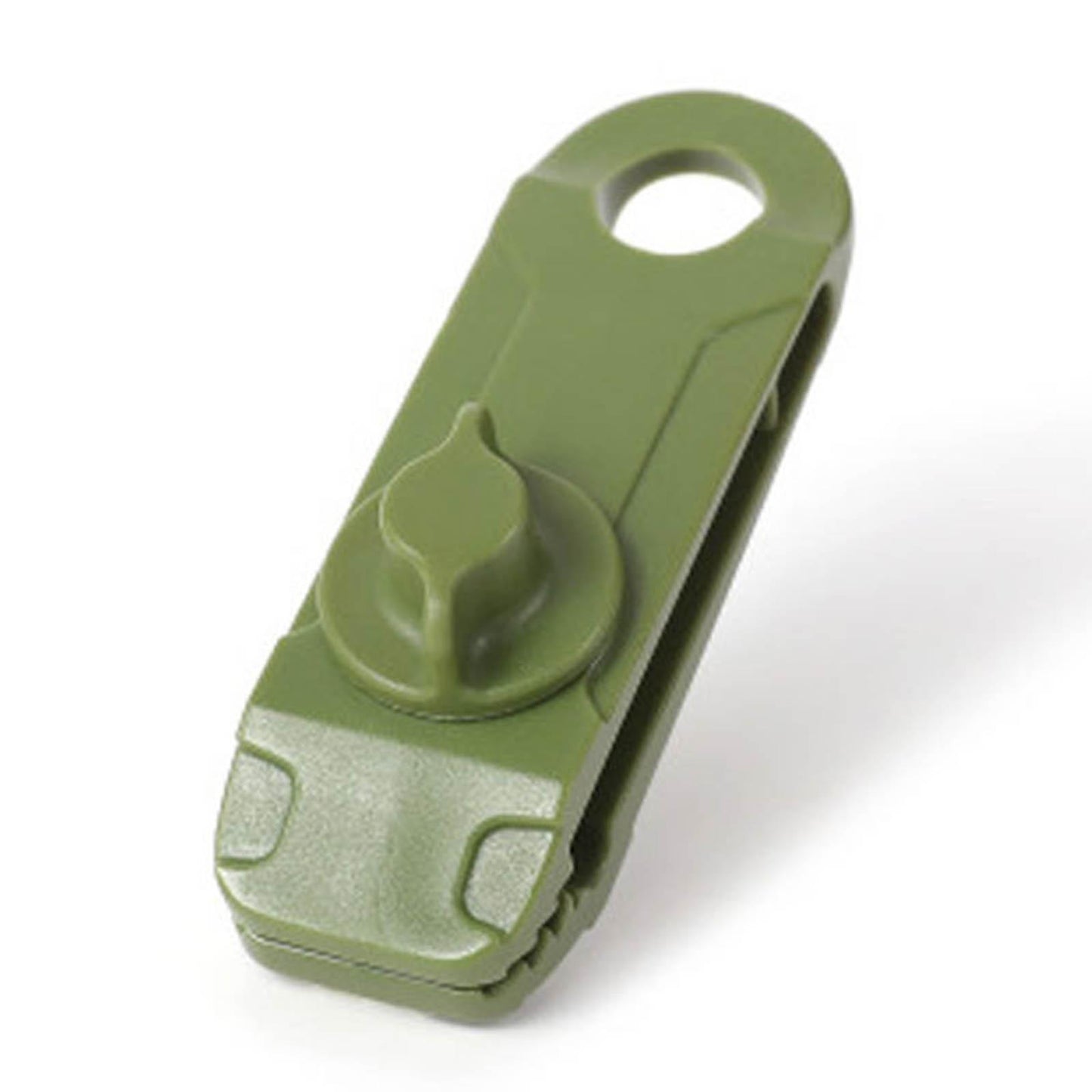 10Pcs Camping Tent Clamps Holder Tarp Clip Caravan Canopies Car Covers Green