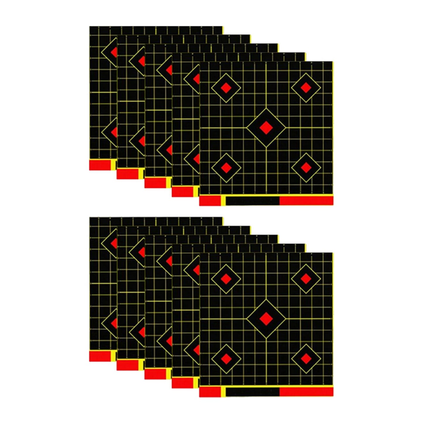 10x Splatter Shooting Targets Rifle Splash Target Archery Gun Paper Target