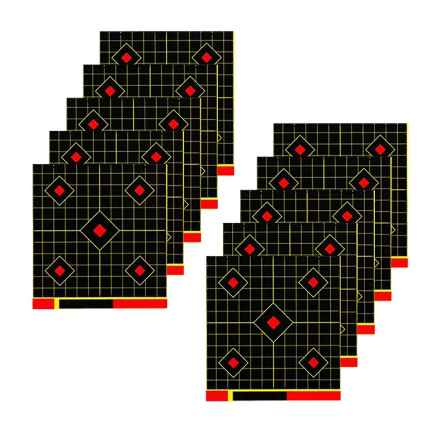 10x Splatter Shooting Targets Rifle Splash Target Archery Gun Paper Target