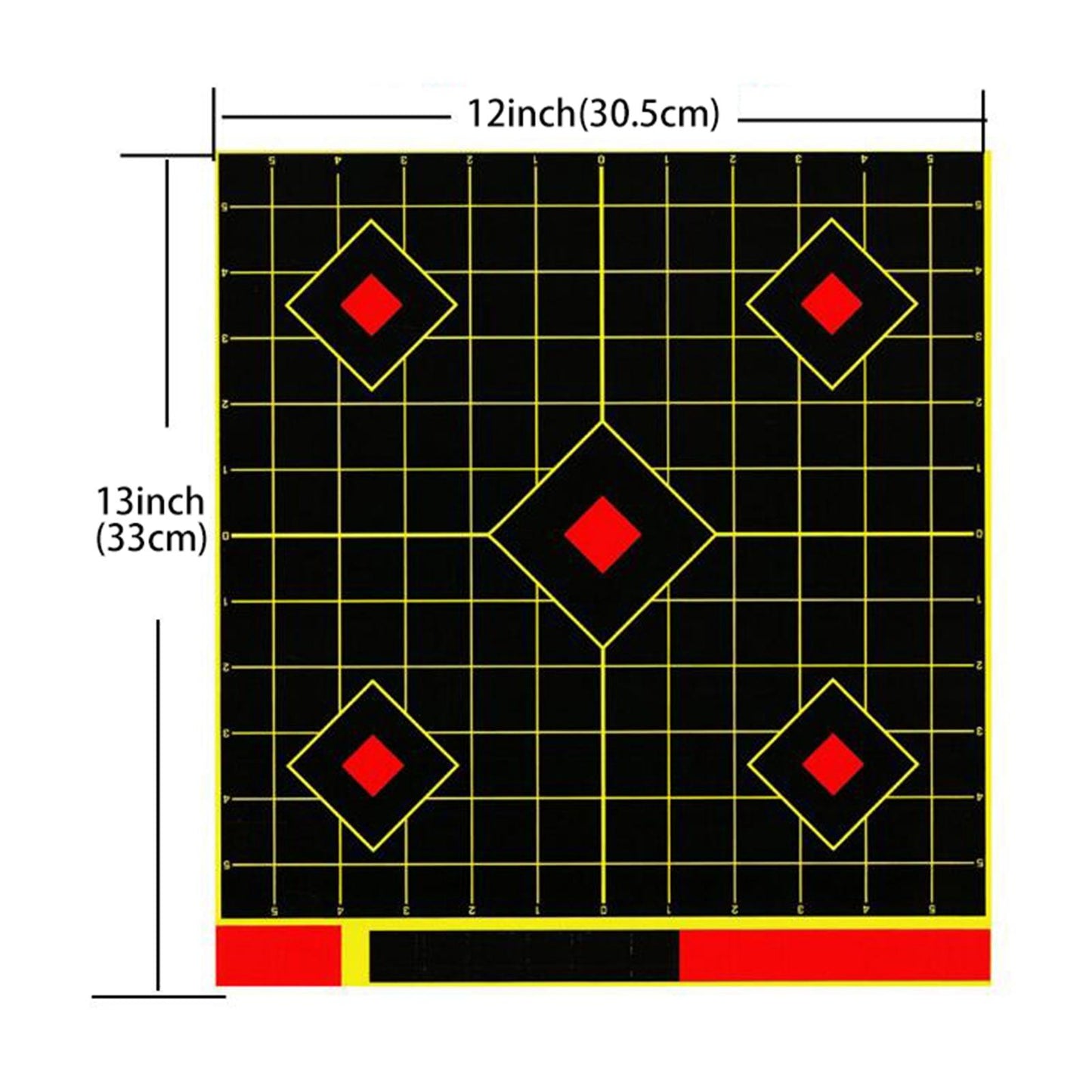 10x Splatter Shooting Targets Rifle Splash Target Archery Gun Paper Target