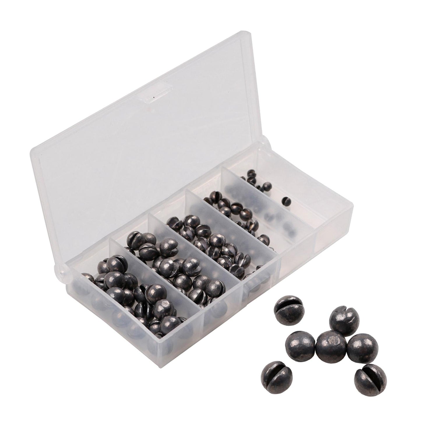 100x Open Bite Fishing-Clip Drop Biting Fishing Tools Sinker Tools