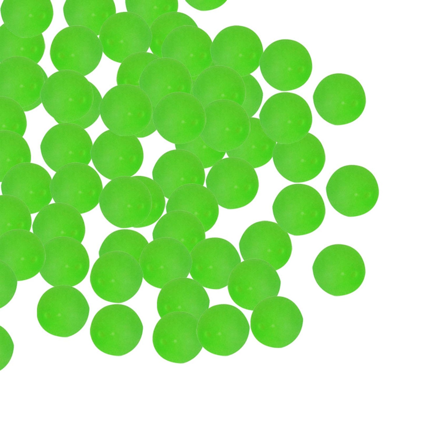 100pcs Fishing Floats EVA Foam Strike Indicator Trout Catfish Green 7.0mm