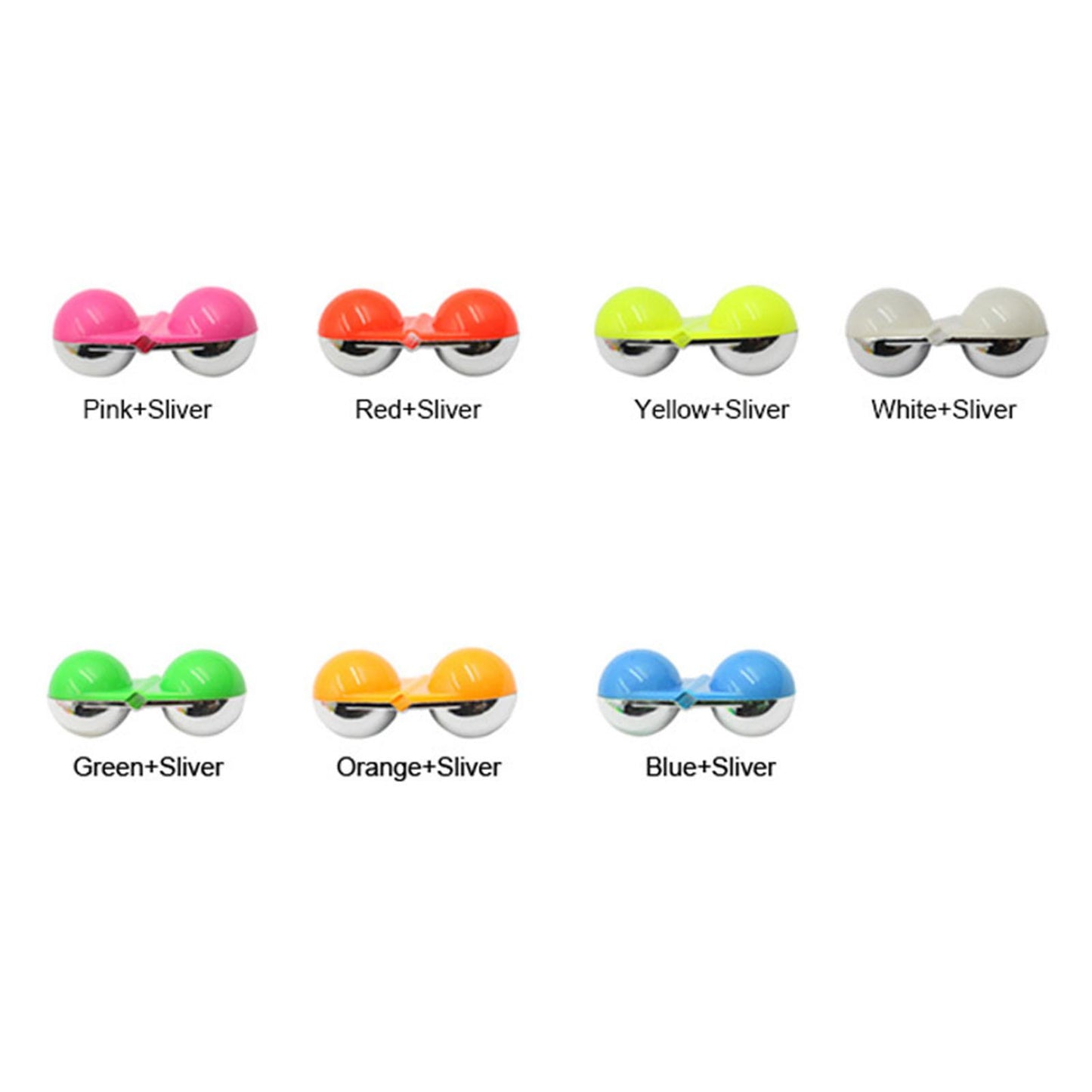 10Pcs Sea Fishing Inline Rattle Fish Bite Alarm DIY Lure Hook Fish Tackle Red