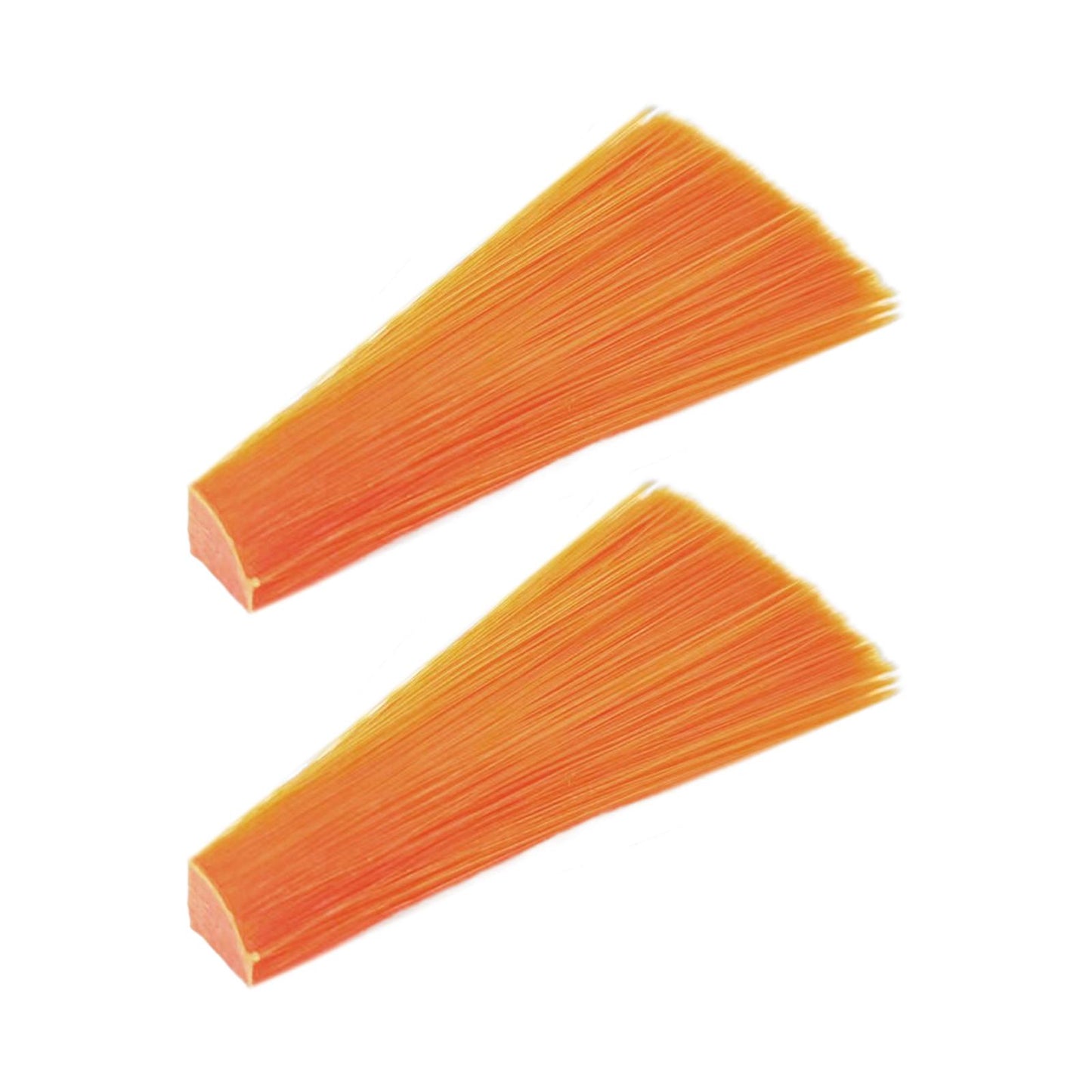 2 Packs Fly Tying Materials Bright Color Fly Tying for Dry and Nymph Fishing Orange