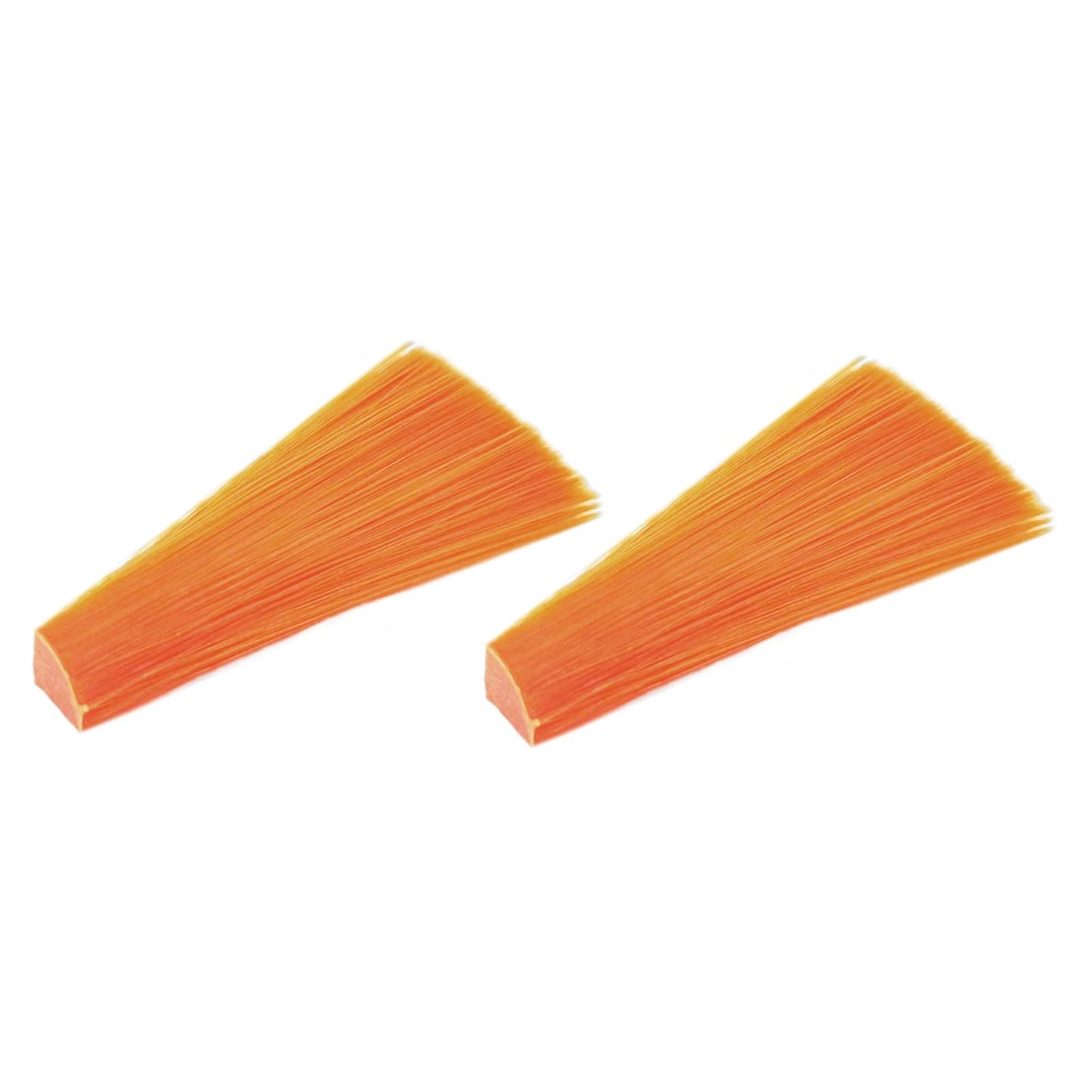 2 Packs Fly Tying Materials Bright Color Fly Tying for Dry and Nymph Fishing Orange