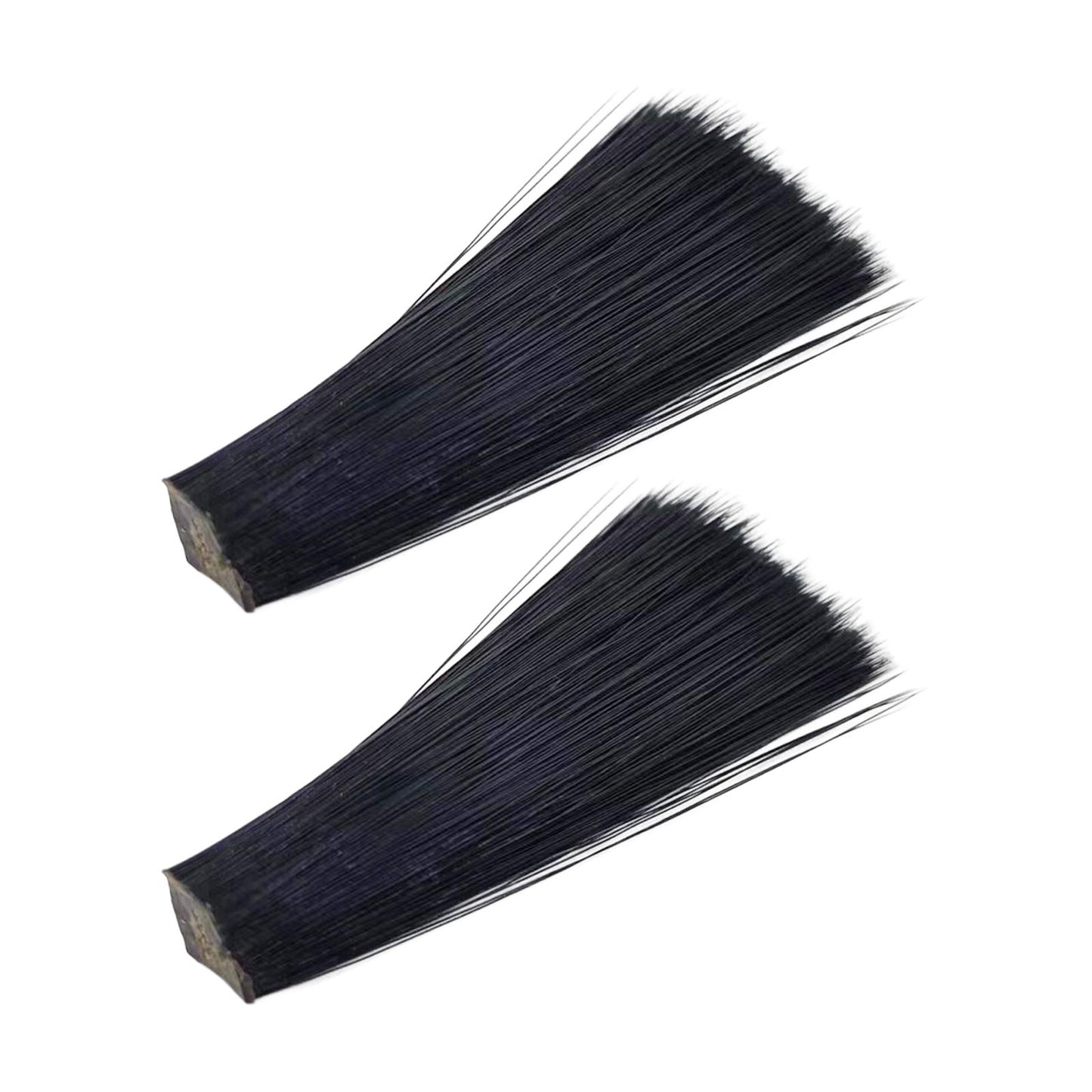 2 Packs Fly Tying Materials Bright Color Fly Tying for Dry and Nymph Fishing Black