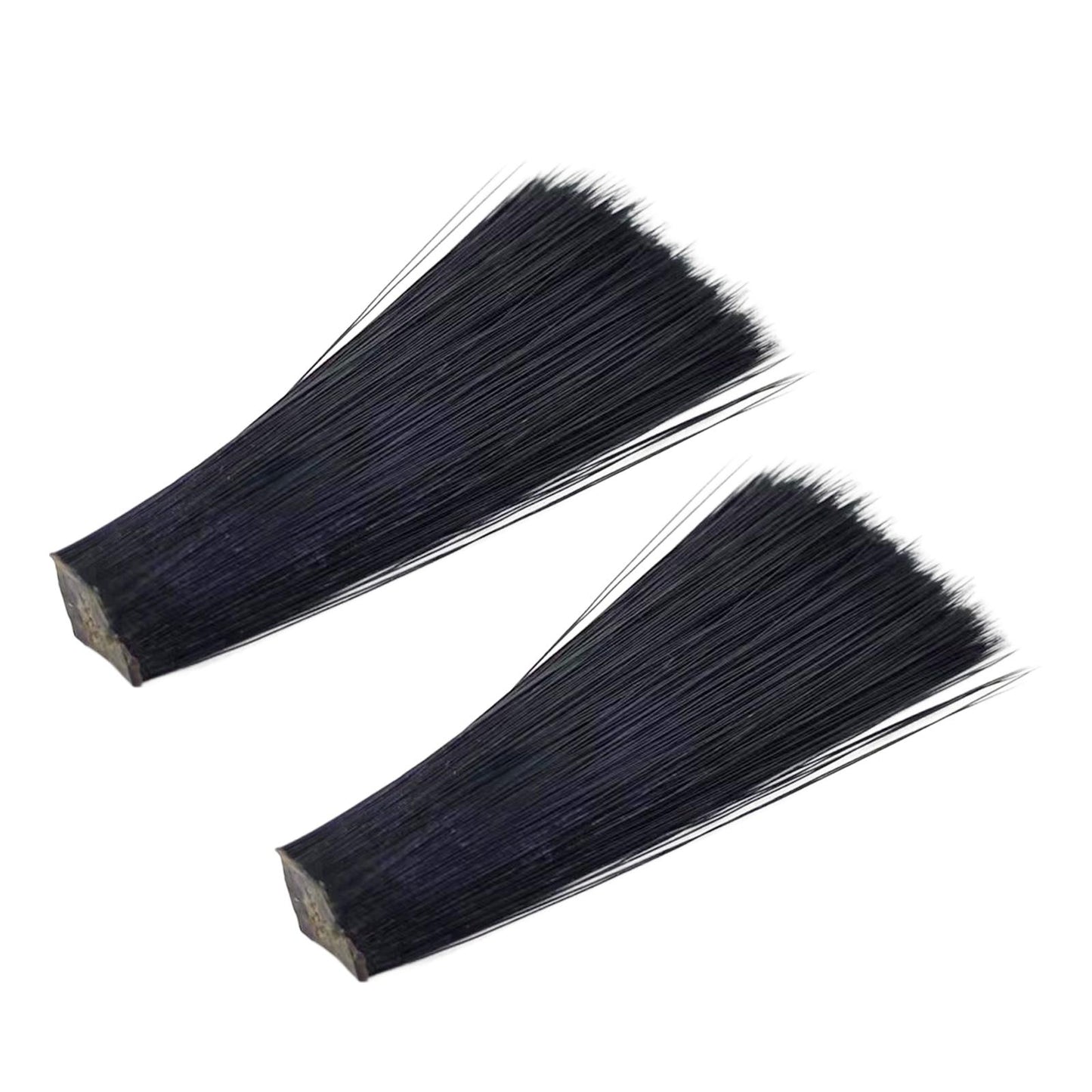 2 Packs Fly Tying Materials Bright Color Fly Tying for Dry and Nymph Fishing Black