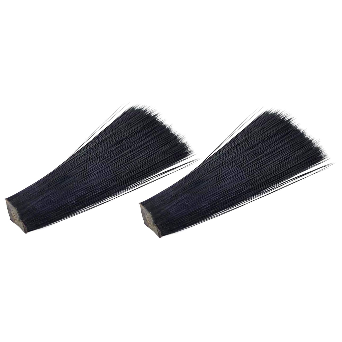 2 Packs Fly Tying Materials Bright Color Fly Tying for Dry and Nymph Fishing Black