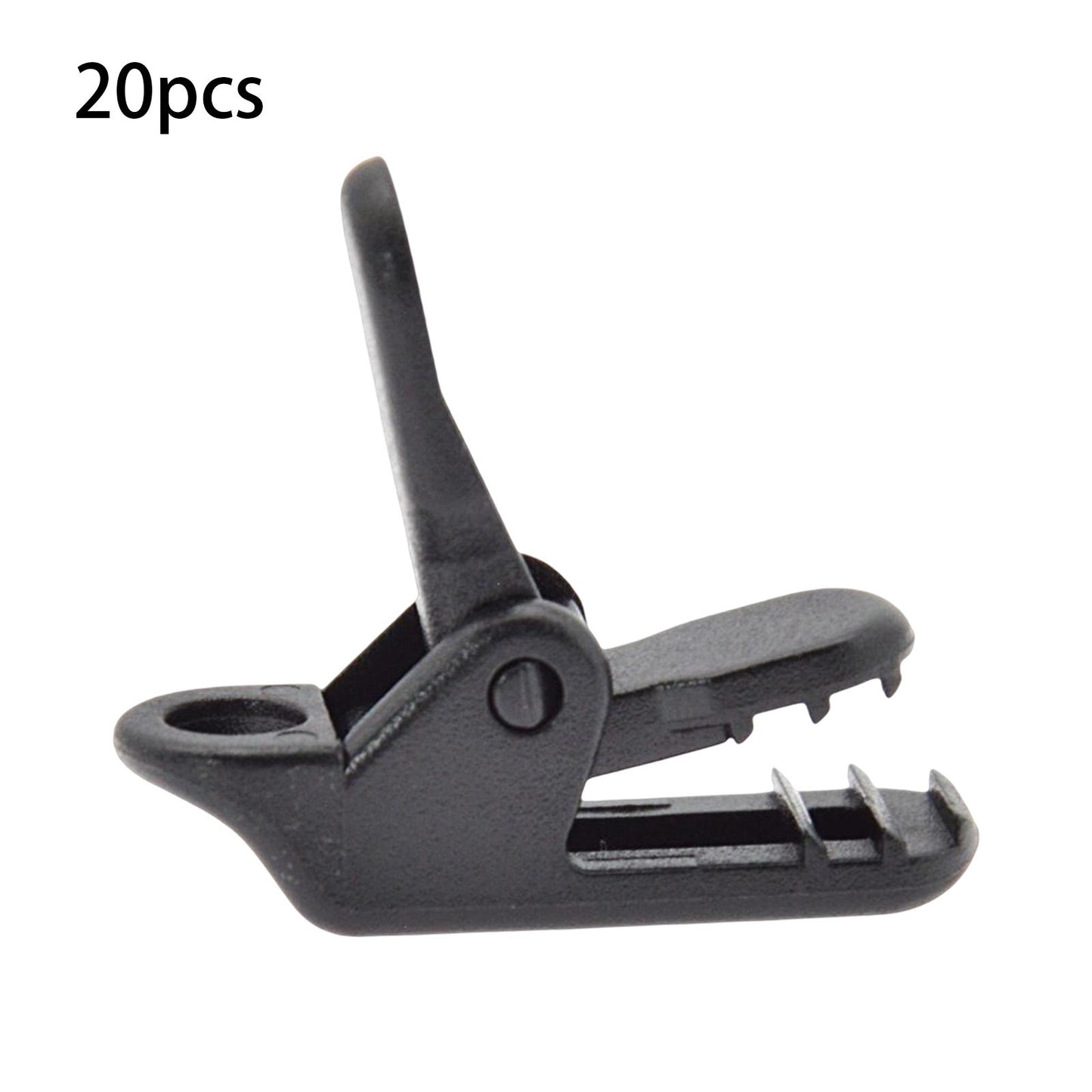 20x Tarp Clip Canopy Buckle Holder Outdoor Camping Tent Clamps for Sunshades