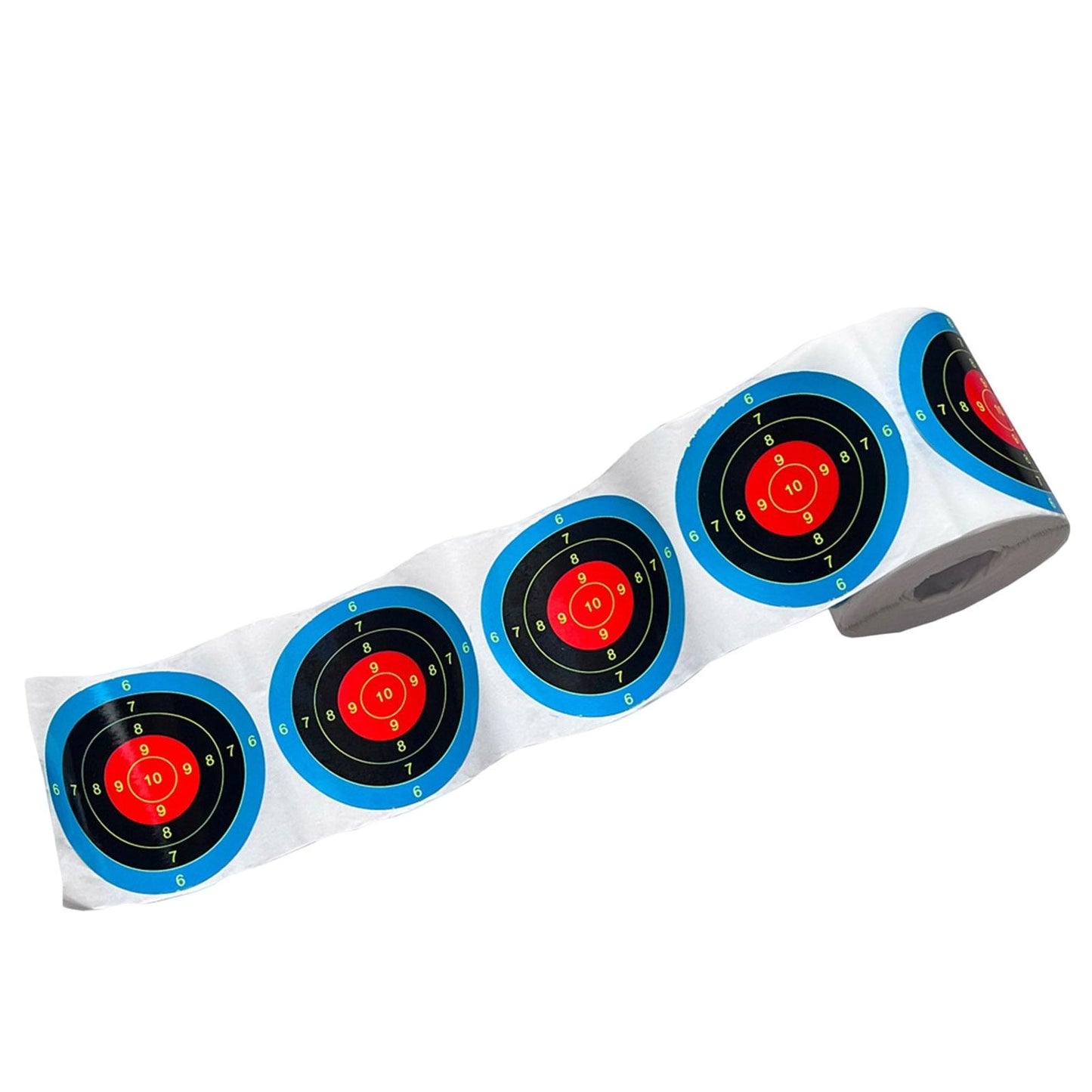 250x Splatter Targets Reactive Target Self Adhesive Paper Targets Roll