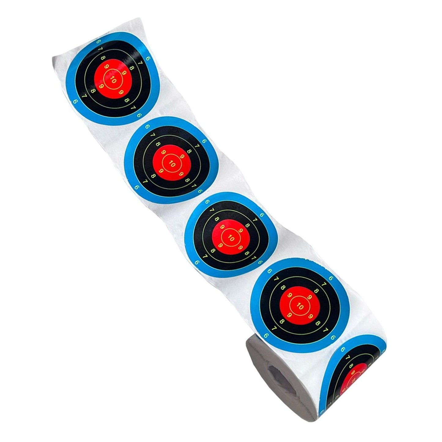 250x Splatter Targets Reactive Target Self Adhesive Paper Targets Roll