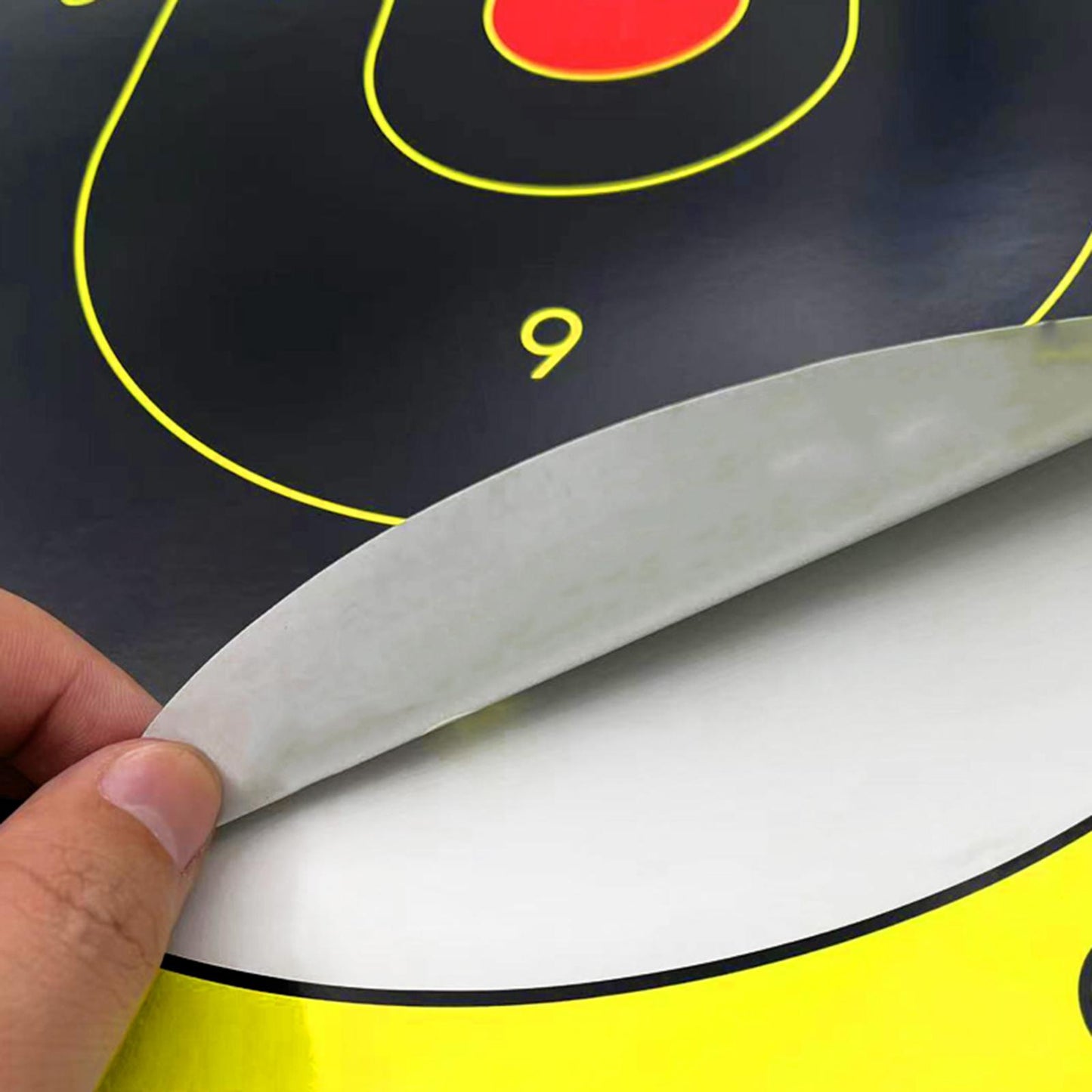 10Pcs Oval Silhouette Target 12Inchx18inch Self Adhesive Stickers Practice