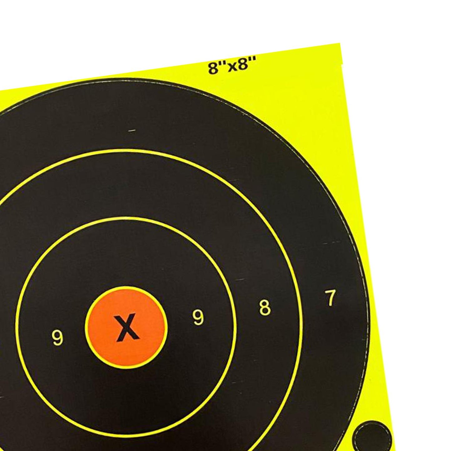 10Pcs 8 inch Shooting Target Paper Stickers Adhesive Splatter for Outdoor