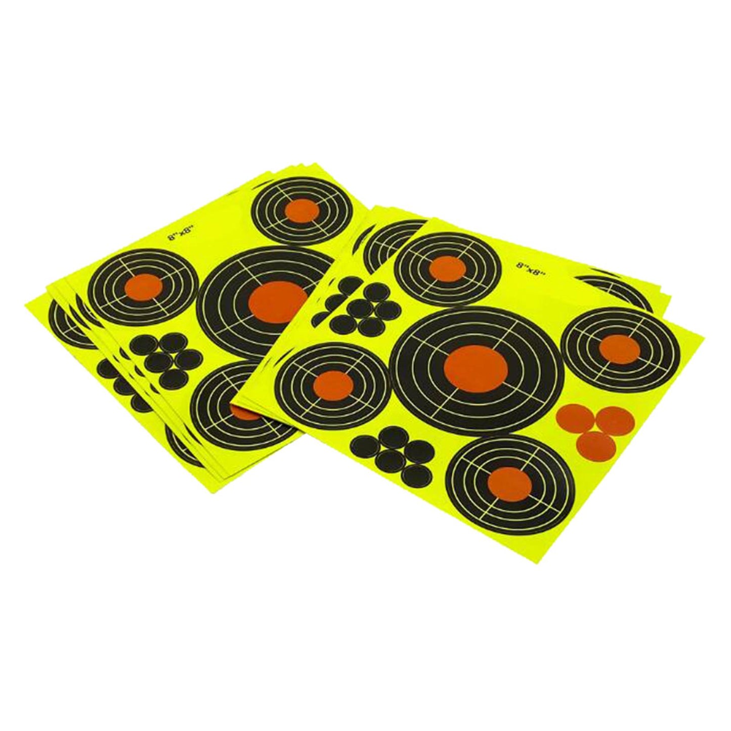10x 8 Splash Targets Shooting Practice Training Round Target Stickers Aim"