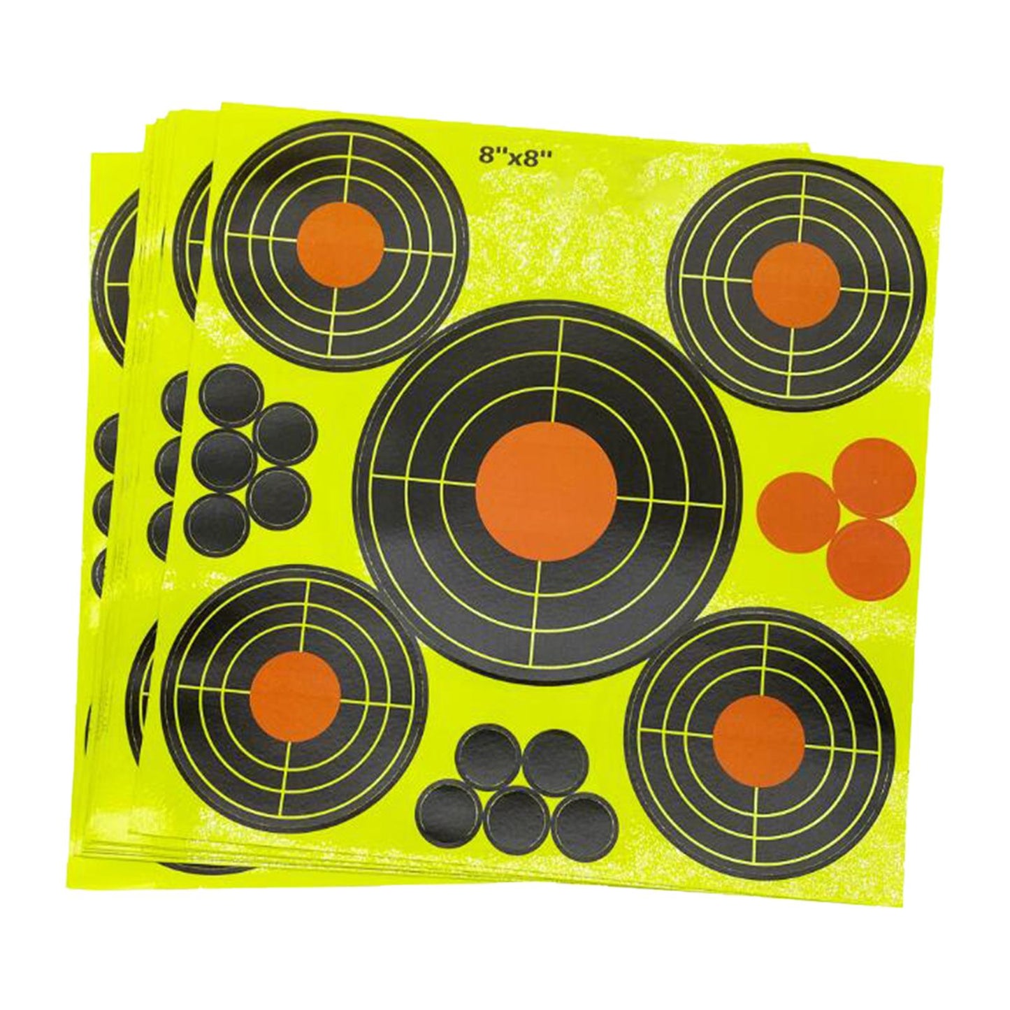 10x 8 Splash Targets Shooting Practice Training Round Target Stickers Aim"