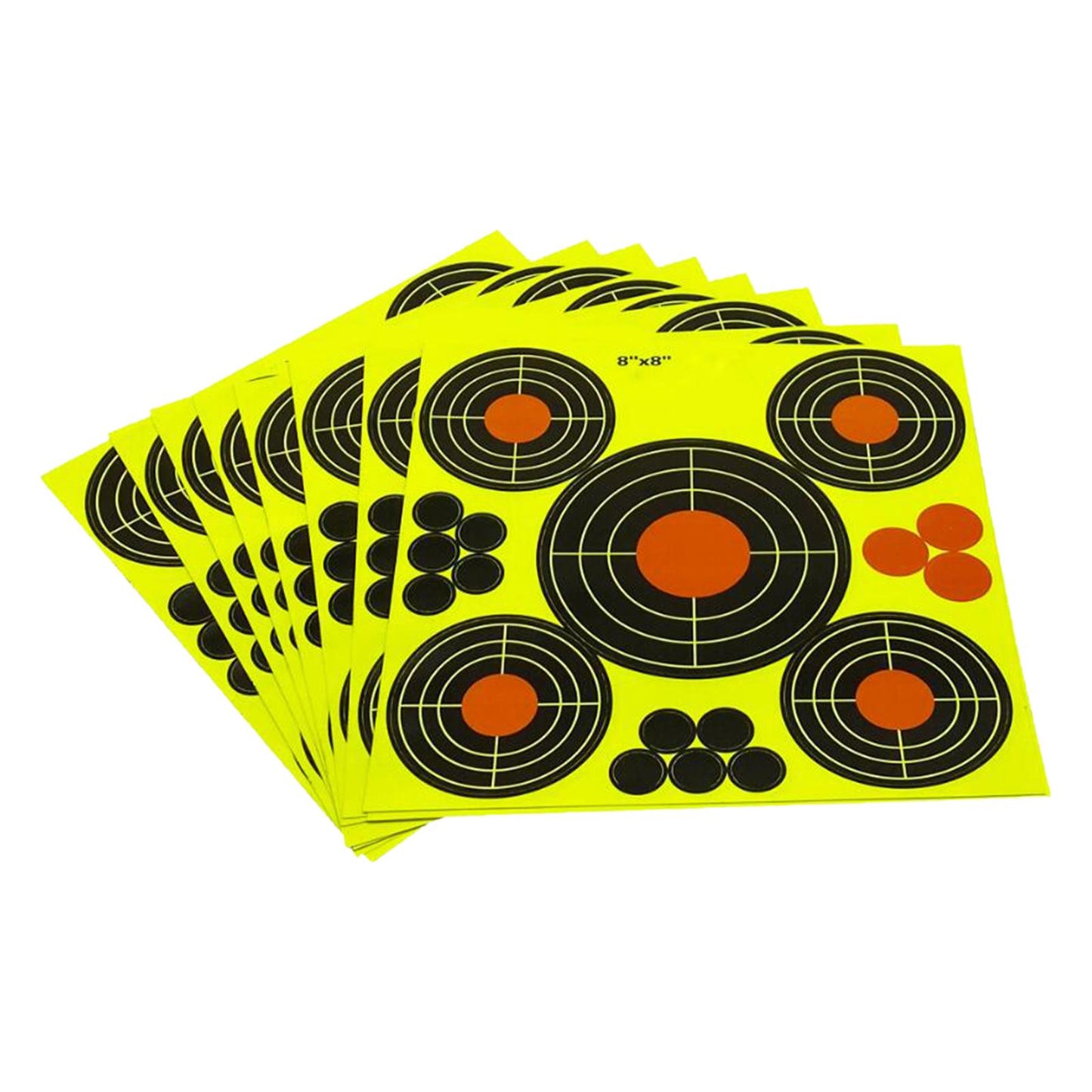 10x 8 Splash Targets Shooting Practice Training Round Target Stickers Aim"