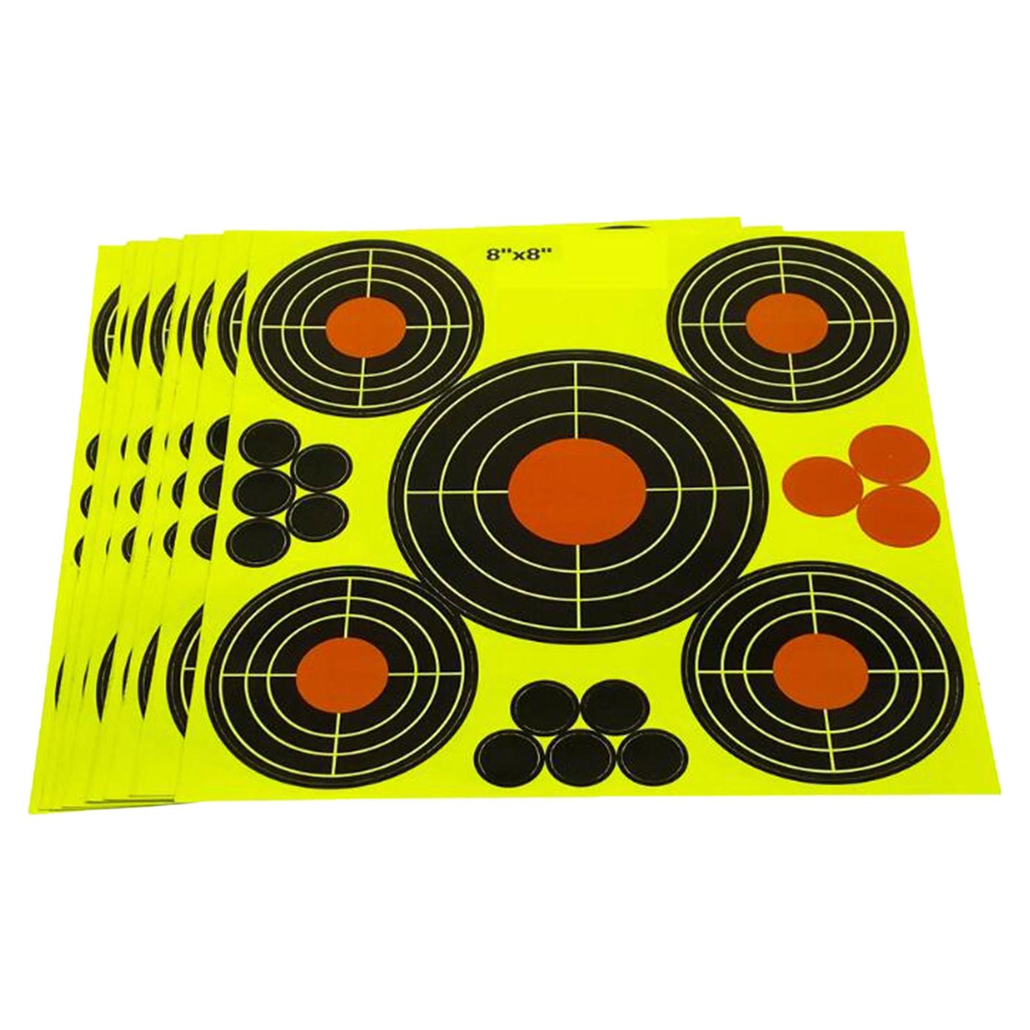 10x 8 Splash Targets Shooting Practice Training Round Target Stickers Aim"