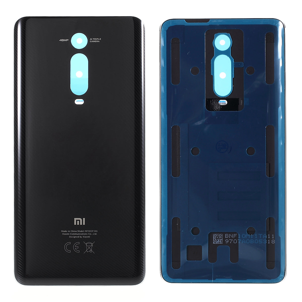 Back Battery Housing Replacement for Xiaomi Redmi K20/Mi 9T / Redmi K20 Pro/Mi 9T Pro - Black