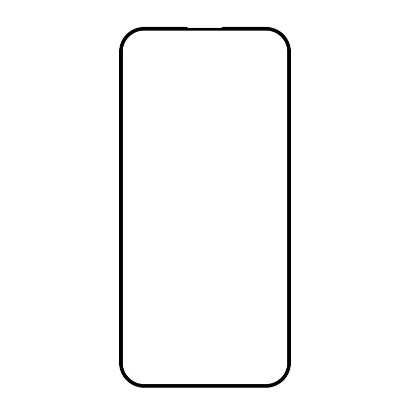 Uniqkart For iPhone 15 Plus 0.26mm Screen Protector High Aluminum-silicon Glass Secondary Hardening Full Glue Film