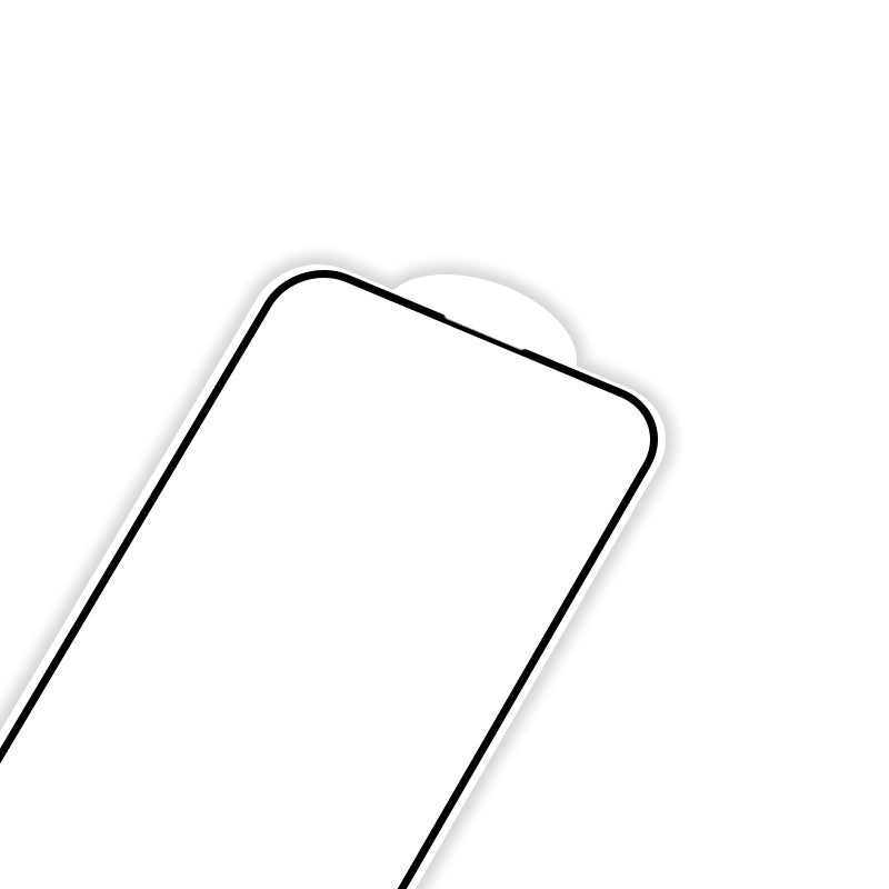 Uniqkart For iPhone 15 Plus 0.26mm Screen Protector High Aluminum-silicon Glass Secondary Hardening Full Glue Film
