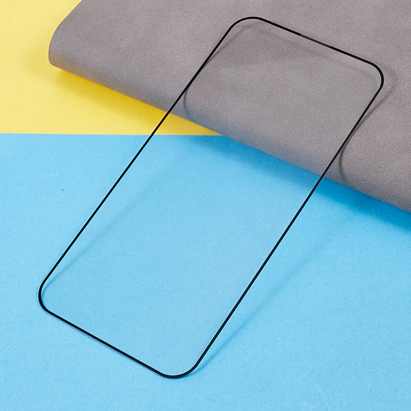 Uniqkart for iPhone 15 Plus Touch Sensitive Screen Protector 9D Side Glue Full Protection Tempered Glass Film
