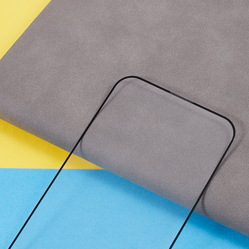 Uniqkart for iPhone 15 Plus Touch Sensitive Screen Protector 9D Side Glue Full Protection Tempered Glass Film