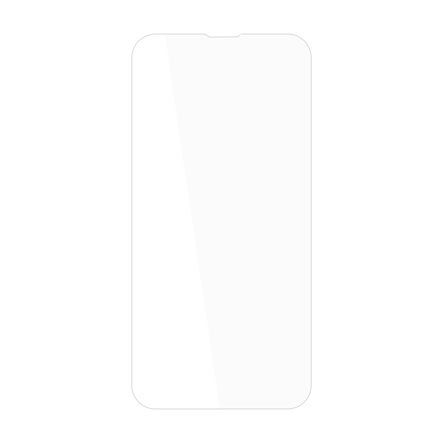 Uniqkart For iPhone 15 Explosion-proof Crystal Clear Screen Protector HD Transparent Tempered Glass Film