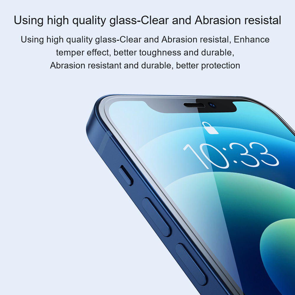 Phone Screen Protector for iPhone 15 , 2.5D Arc Edge High Aluminum-silicon Glass HD Clear Screen Film