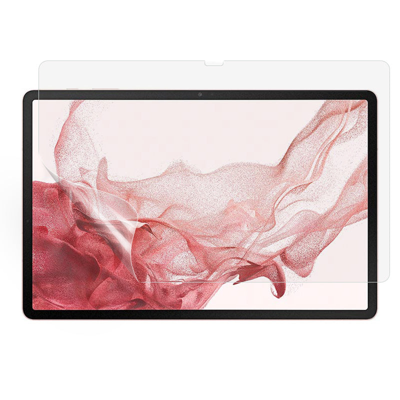 Uniqkart for Samsung Galaxy Tab S9+ Clear Screen Protector Soft PET Tablet Anti-Scratch Ultra-Thin Film