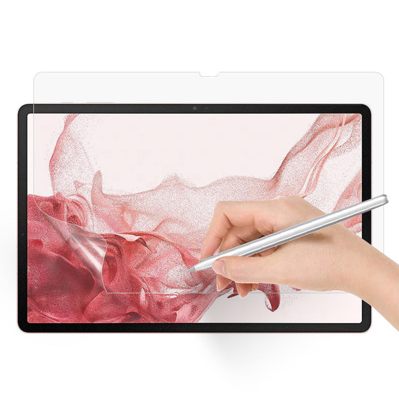 Uniqkart for Samsung Galaxy Tab S9+ Paperfeel PET Screen Protector Anti-Glare Writing Same Like on Paper Clear Film