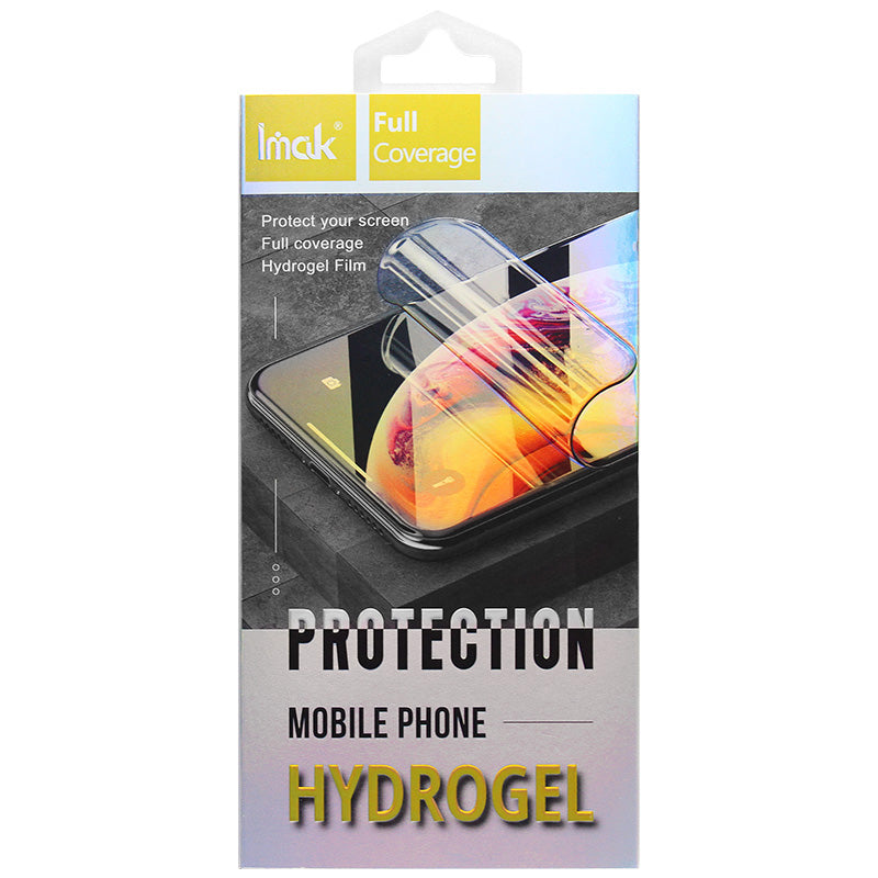 IMAK 2Pcs  /  Set Hydrogel Film III for Honor 90 Pro Full Cover Phone Back Protector Clear TPU Transparent Film