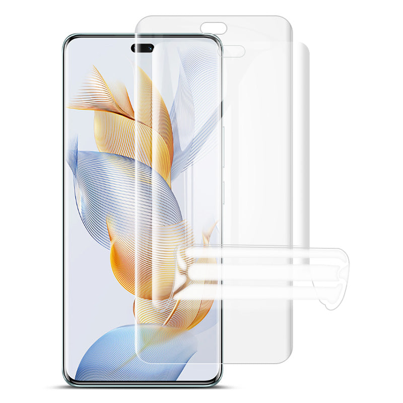 IMAK 2Pcs  /  Set Hydrogel Film III for Honor 90 Pro Soft TPU Screen Protector HD Transparent Screen Film