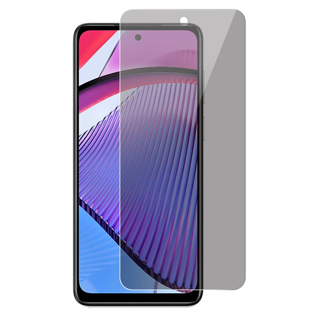 Uniqkart for Motorola Moto G Power 5G Super Thin Anti-Spy Screen Protector 0.3mm Arc Edge Tempered Glass Full Screen Cover Film